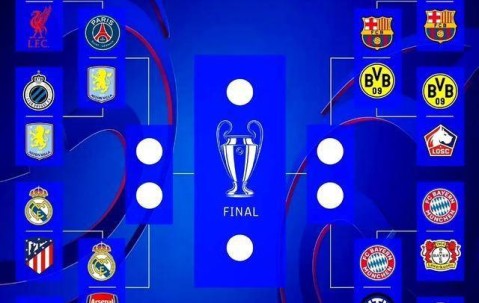 随着巴萨4-0多特，维拉1-3巴黎，欧冠1-4首回合结束，4强基本出炉